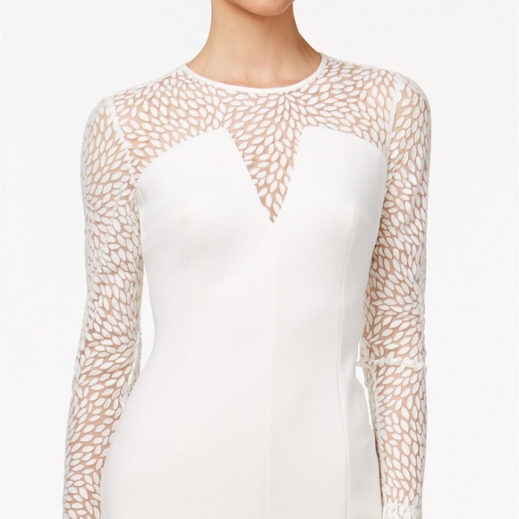 Calvin Klein Illusion Scuba Sheath Dress Petite - Picture 3 of 3